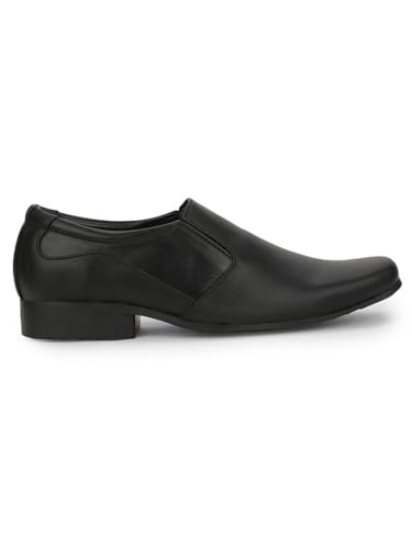 Image of Bata Mens Black Slipon Style with Comfort and Elegance Perfect for Formal Wear, Business Casual
