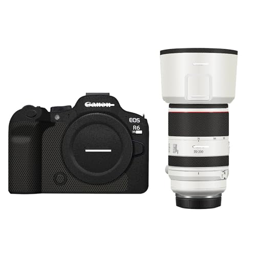 Mebont �J���������Y�ی�t�B���� Canon EOS R6 Mark II + RF70-200mm F2.8 L IS USM �Ή� �{�f�B�J�X�^�� ���h�~�f�J�[���X�L�� �v���e�N�^�[���b�v(Satin White)