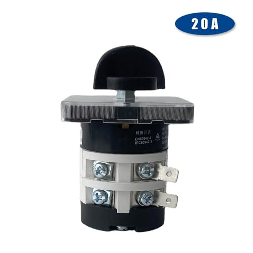 Interrupteur à came rotatif LW31 avec 8 bornes pour commutation 20A - 3