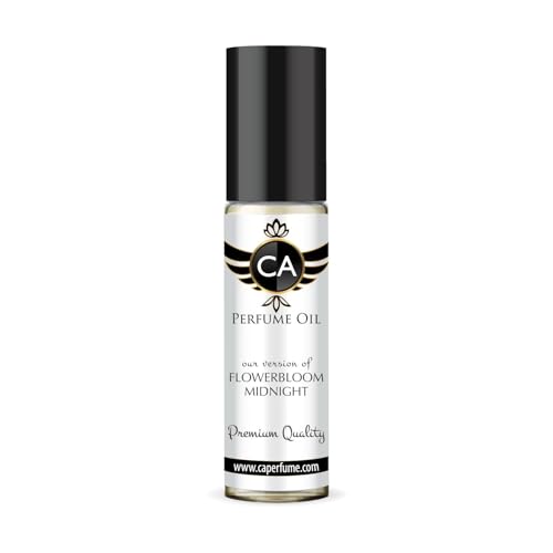 CA Perfume Impression of Flowerbloom Midnight for Women Fragrance Oil Floral Scent Long Lasting Perfumes for Women Travel Size TSA Ready Mini Parfum Body Oil Roll-on 0.33 Fl Oz 10ml