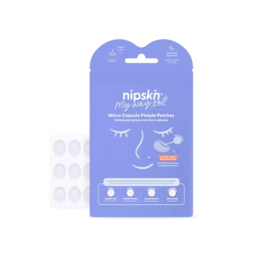 NIPSKIN - My Way Out Patches with Micro Hydrocolloid Capsules for Blind Granites -Waterproof Zit...