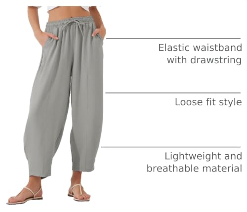 Image of EVALESS Women's High Waisted Wide Leg Palazzo Trousers