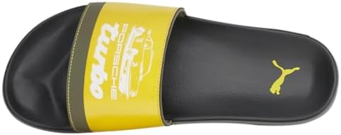 PUMA Porsche Legacy Yellow Leadcat 2.0 Mens Slides | Image 3