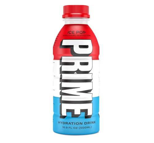Image of Prime Ice Pop Hydration Drink, 16.9 fl oz ℮ 500 ml, 24 Pack