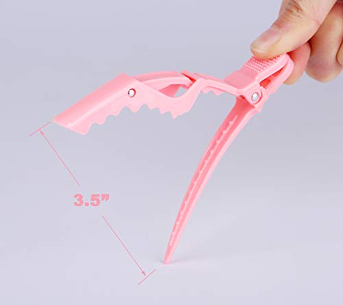 Pinzas para cabello HH&LL 12 piezas diseño doble bisagra miniatura 5