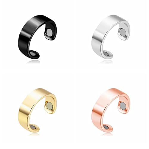 4Pcs Blood Sugar Control Ring Therapy Ring Opening Adjustable