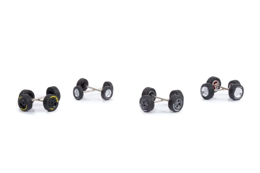 Auto Body Shop - Goodyear Rubber Tires Set - Greenlight 16110B - 1/64 Scale Diecast Accessory