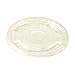 World Centric Pla Clear Cold Cup Lids, Flat Lid, Fits 9 Oz To 24 Oz Cups, 1,000/carton