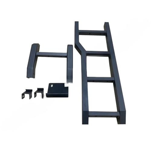 車用リアドア テールゲートラダー テールゲートクライミングラダー スズキ ジムニー JB64 JB74 2019 2020 2021 2022 2023 Gen 4 アクセサリー対応(Black b)