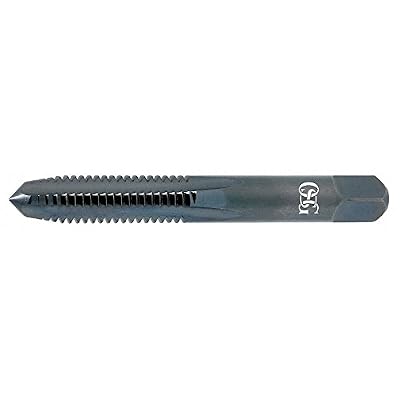 Straight Flute Tap, M6x1, Bottoming, 3 Flutes, Metric Coarse (2 Pieces)