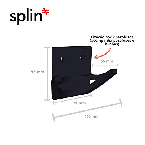 Suporte Apoio Gancho Skate Longboard Parede (Branco)