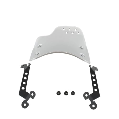 Pare-brise de moto Scrambler 400 800 2015-2023 | Saut-de-vent et becquet avant