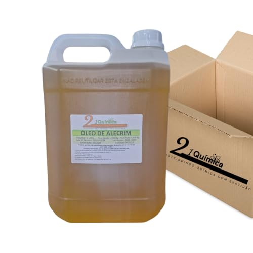 Óleo de Alecrim 5 Litros para Crescimento Capilar – Tratamento Natural 100% Puro