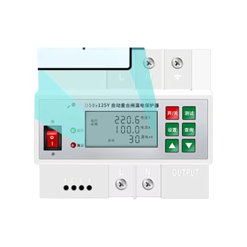 Disjoncteur réenclenchement automatique 220V protège et réarme le courant