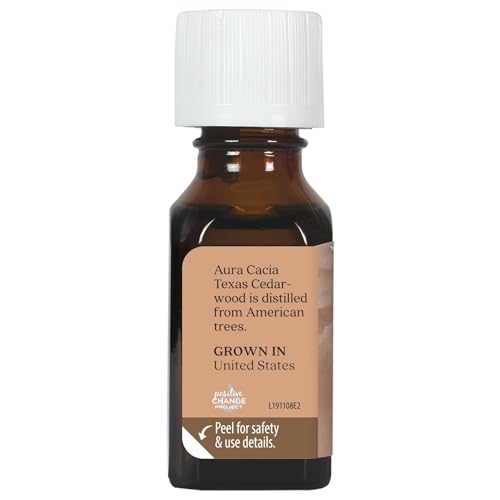 Aceite Esencial Cedro Puro Aura Cacia 0.5 fl oz miniatura 3