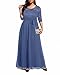 Mother of Bride Dress Plus Size Dusty Haze Blue Women Lace Formal Wedding Guest Evening Gowns Bridesmaid Prom Long Dress