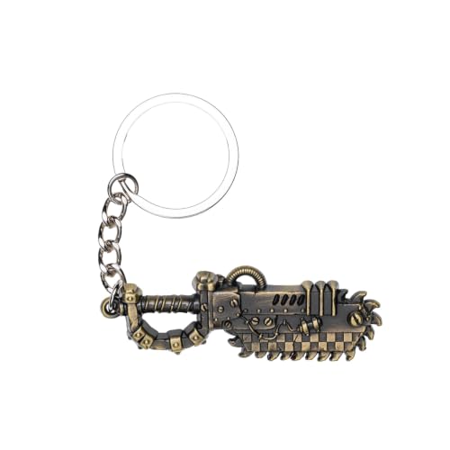 Image of Starforged Warhammer 40000 Thunderhammer & Thunderhead KeyChain Space Marines Astartes WH40 Jewelry