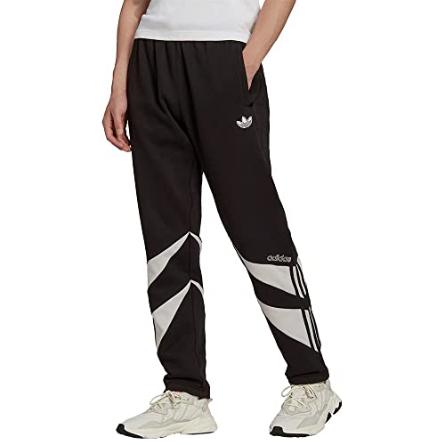 adidas Shark Woven TP Pants, Black/Grey One, S Mens adidas Shark Woven TP Pants, Black/Grey One, S Mens
