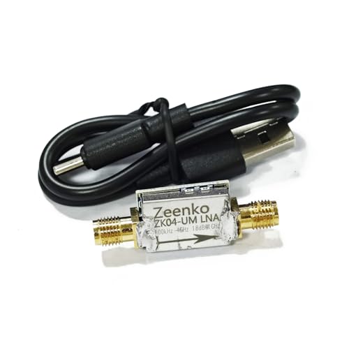 Image of AURSINC ZK04‑UM LNA Amplifier,100kHz‑4GHz 18dB Gain USB‑Powered Preamp