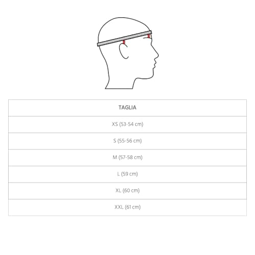 Casque SKA-P avec ventilation optimale et molette de réglage micrométrique ajustable