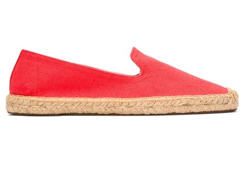 Soludos Womens Smoking Slipper Espadrille Cayenne Red 6-6.5 Medium3