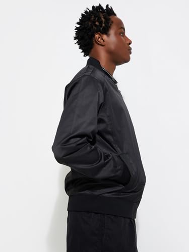 Image of Max Men Polyester Standard Length URB N Solid Bomber Jacket