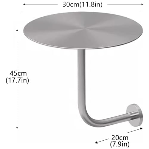 Table murale flottante gain de place pour petit studio - 3