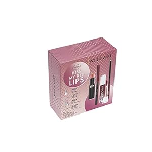 Wet n Wild, Kiss My Rood Lips Make-up Set, Make-up Kit met Lip Liners en Lipsticks, met Vitamine E en Hyaluronzuur…