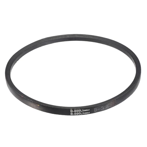 Image of uxcell 3 Pack B32 1 /2 Classic Wrapped V-Belt, 35 inch Outside Circumference Wrapped Industrial Rubber V-Belt B Profile V-Belt for Industrial Machinery Equipment, Black