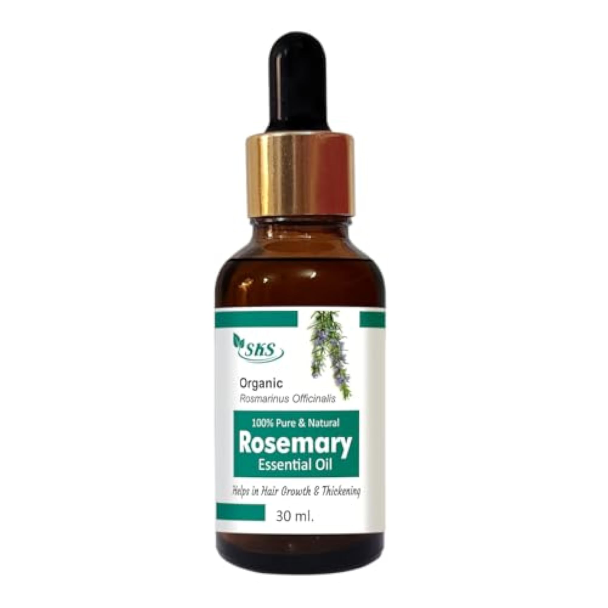 Rosemary Essential Oil for Hair Growth & Skin Care