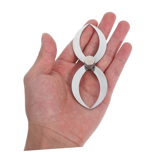 Calibrador Sosoport Profesional para Carpintería, Calibrador Multiusos de Acero Inoxidable, Régua de Grosor Fácil de Usar miniatura 4