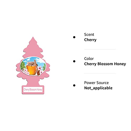 Little Trees Car Air Freshener | Hanging Paper Tree For Home Or Car | Cherry Blossom Honey | 6 Pack #TOP2