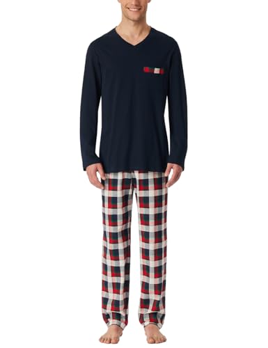 Schiesser Herren Schlafanzug lang - Nightwear Set