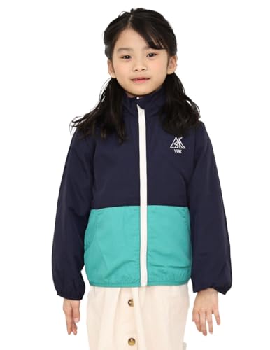 [yuk] �E�C���h�u���[�J�[ �L�b�Y ���̎q �j�̎q �t�[�h�Ȃ� ���� �W���P�b�g ���n �A�E�^�[ �H�t �W���j�A �������b�N ���w�� �ۈ牀 �c�t�� �q�����yyk26sp330jk�z 140cm �l�C�r�[×�u���[