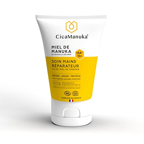 CICAMANUKA - Soin mains réparateur au miel de Manuka IAA15+ - Nourrit et hydrate - Certifié Bio - 50ml thumbnail