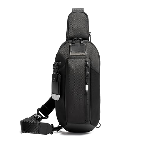 TUMI - Alpha Bravo Esports Pro Sling Bag - Gaming Bag for Handheld Gaming Devices - 12.0' X 5.8' X 2.5' - Black