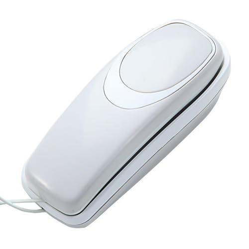 Teléfono fijo con cable para escritorio o pared miniatura 7
