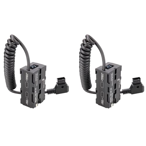 Batterie factice NP-F550 D-Tap double face pour moniteur et transmission d'image