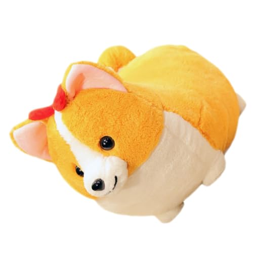 Peluche corgi douce pour une ambiance de maison chaleureuse