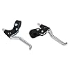 Madanlal Aluminium Alloy Clutch for Bicycles Set of 2, (Silver and Black)