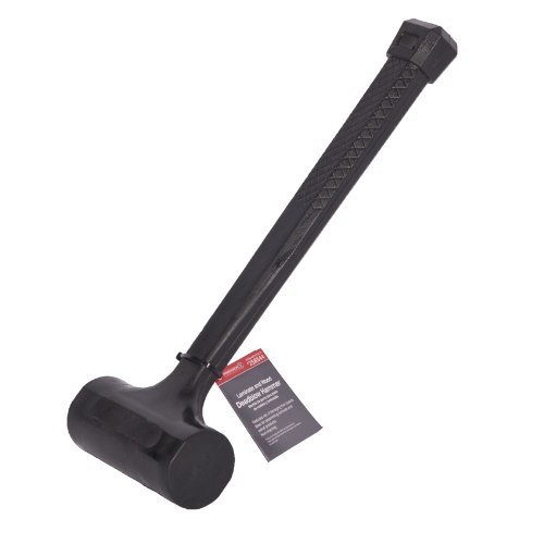 Dead Blow Hammer - DIY Work Tool - Easy Grip Handle - Black - 561g