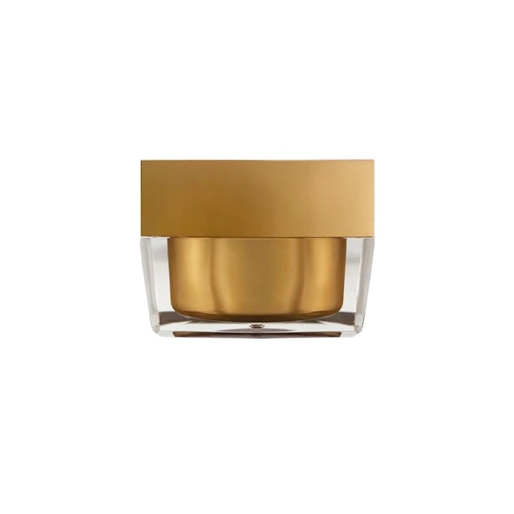 VONCYKI 5g-50g Empty Eye Face Cream Jar Body Lotion Packaging Bottle Travel Acrylic Gold Container Cosmetic Makeup Emulsion Sub-bottle travel bottles for toiletries (30g)