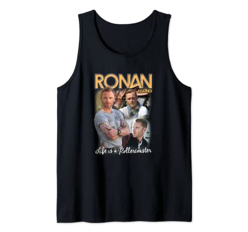 Ronan Keating - Posavasos rusa oficial Homage Life Is A Camiseta sin Mangas