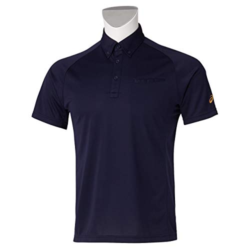 アシックス(asics) ボタンダウンシャツ ゴールドステージ ネイビー 3XL 2121A286