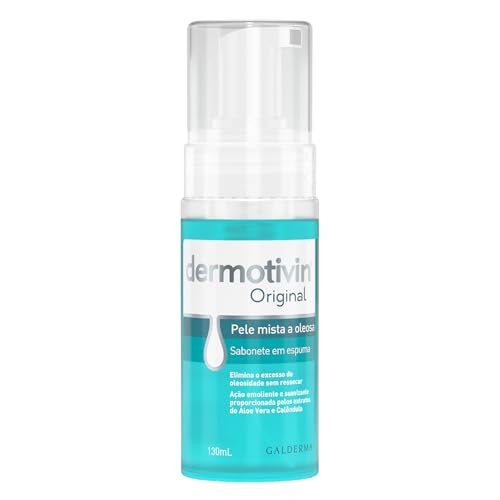 Dermotivin Espuma De Limpeza Facial Original 130ml