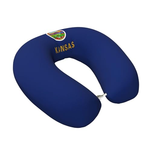 Almohada espuma viscoelástica con soporte en U 25x30 cm miniatura 2
