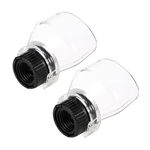 Angoily 4 Pcs Engraving Machine Protective Cover Tools Electric Drill Cover Face Guard Wisking Tool Electric Grinder Cover Drill Protector Face Masks To Rotate Protection Accessories