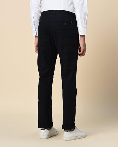 Image of Blackberrys Men's Cotton Blend Slim Casual Trousers
