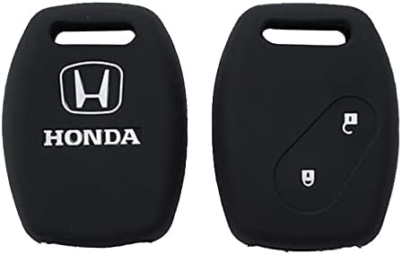 BKN Silicone Premium 2 Button Car Key Cover for Honda City Old BRIO Amaze Jazz MOBILIO Civic Old (Pack of 1)