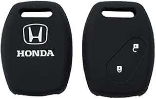 BKN Silicone Premium 2 Button Car Key Cover for Honda City Old BRIO Amaze Jazz MOBILIO Civic Old (Pack of 1) Price In India